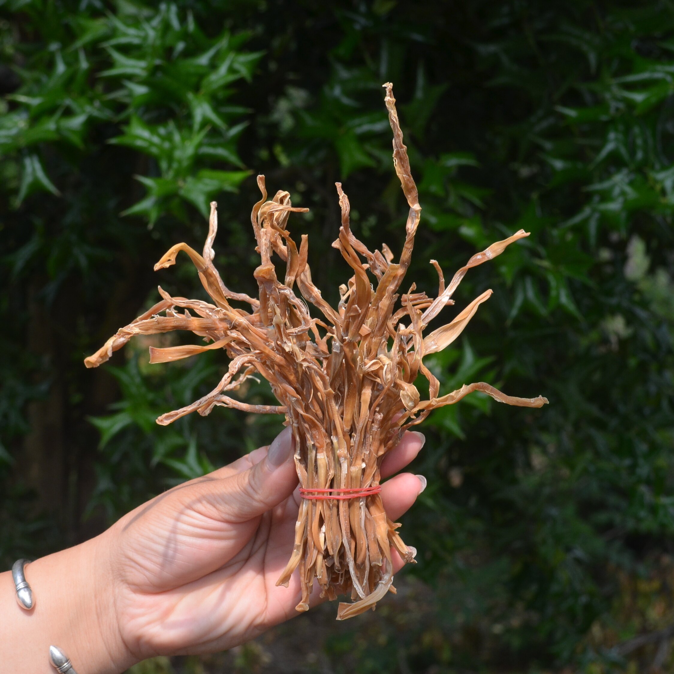 金寨笋干干货级嫩笋尖野生干笋片小水竹笋干安徽无盐大别山春笋丝