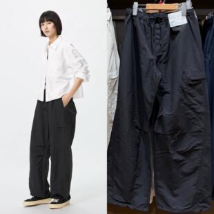 休闲长裤 483001 2026春夏新款 常规款 薄款 伞裤 裤 女装 防紫外线工装