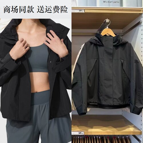 2026春秋季新款女装 防风立领茄克宽松休闲连帽外套夹克484709