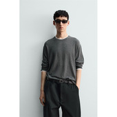 4938406 2026春夏新品 802 直筒长袖 针织衫 男装 撞色饰层修身