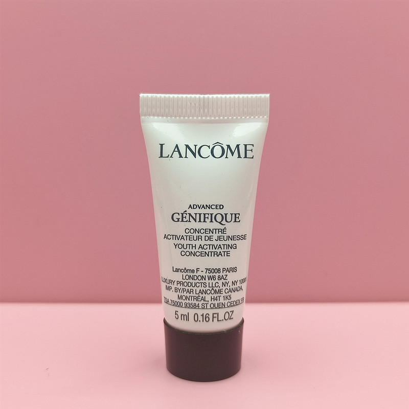 兰蔻二代小黑瓶 全新肌底精华液5ml小样保湿补水紧致收缩毛孔