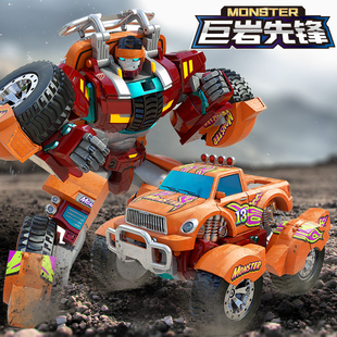 托宝战士银河侦探巨岩先锋汽车儿童变形机器人兄弟金刚5男孩玩具6