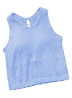 EBB TO STREET瑜伽背心夏运动健身带胸垫聚拢工字美背女紧身上衣