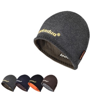 户外运动秋冬季专用跑步帽马拉松骑行头套抓绒保暖防风帽子男士女