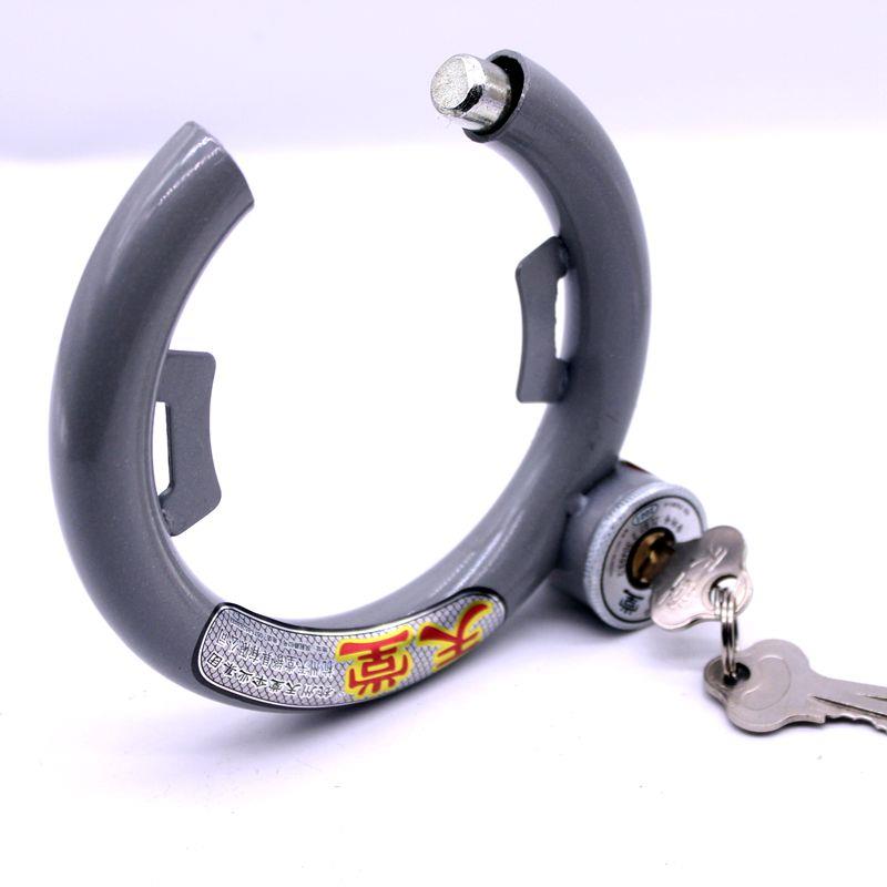 天堂牌自行车钢管锁全铜锁芯加粗锁管