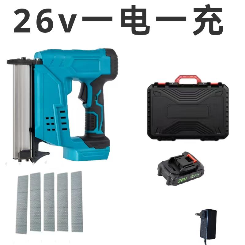 木工射钉枪充电式电动家用f30直钉枪气动钉枪专用锂电钉枪码钉枪