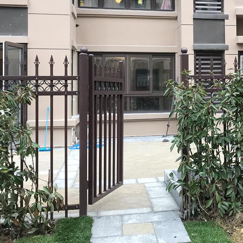 热镀锌钢护栏阳台室外栏杆围墙铝艺别墅庭院铝合金栅栏门铁艺围栏