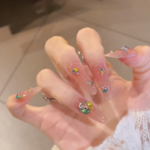 春夏纯手工定制穿戴美甲