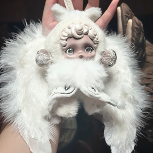 sp光织园胧雾娃衣着痕冬日乐章10cm棉花娃娃拉布布公仔毛绒玩偶衣