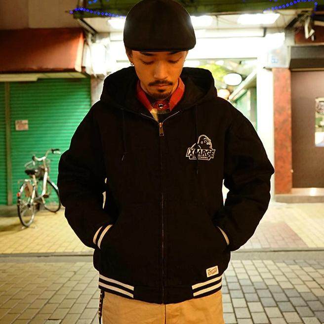 XL潮牌大猩猩日系街头流行夹棉夹克外套滑板连帽上衣重工刺绣,男装,夹克,淘宝优惠券,粉丝福利购,淘宝优惠卷