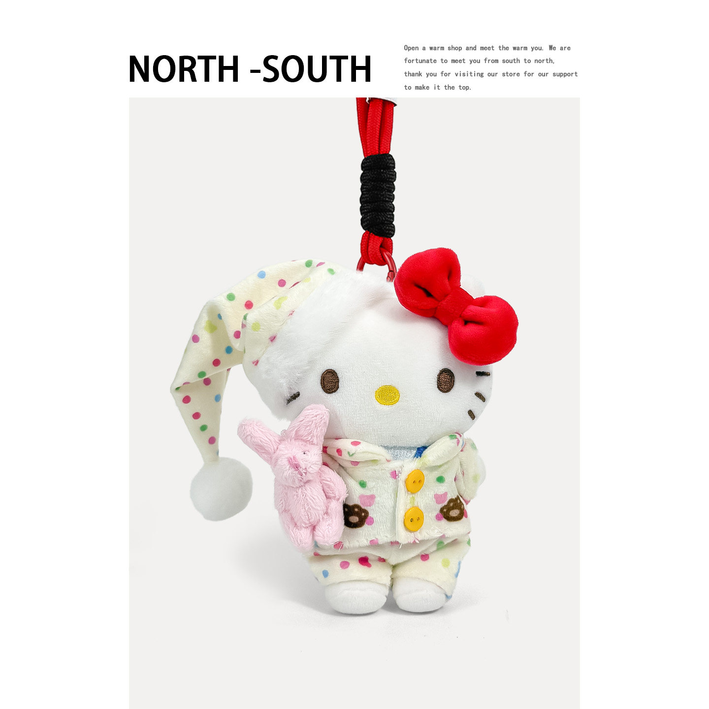 正版hellokitty玩偶挂件睡衣KT猫背包挂饰创意可爱女生送礼物新款