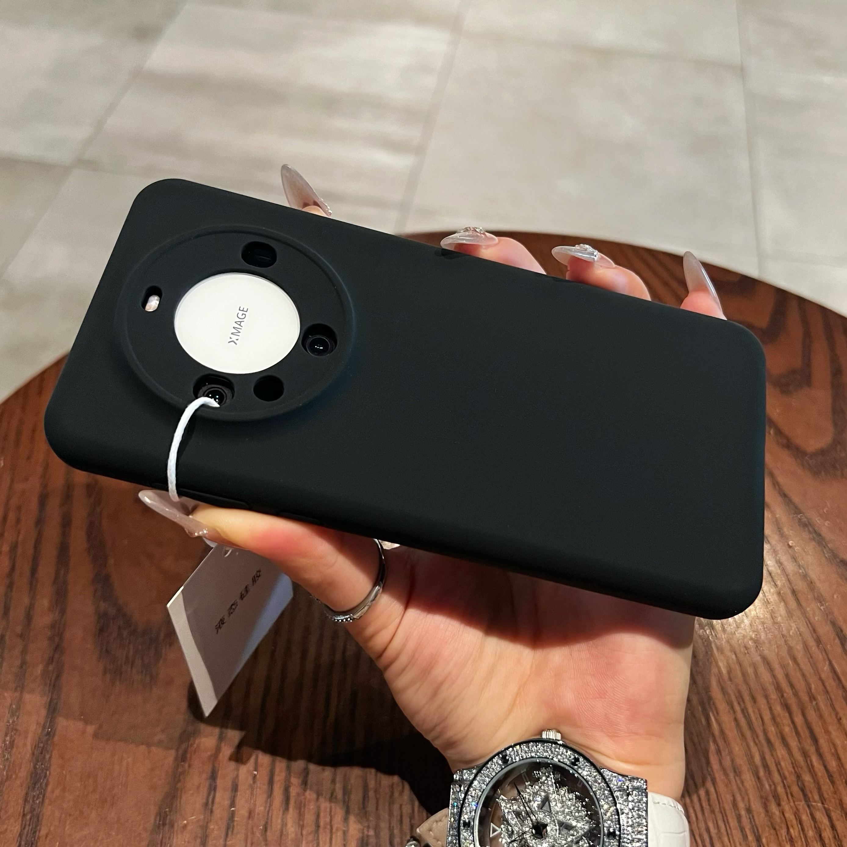 新款多巴胺液态硅胶壳适用于华为mate60简约高级HUAWEImate60pro舒适手感60pro+抗脏内置植绒男女手机保护套