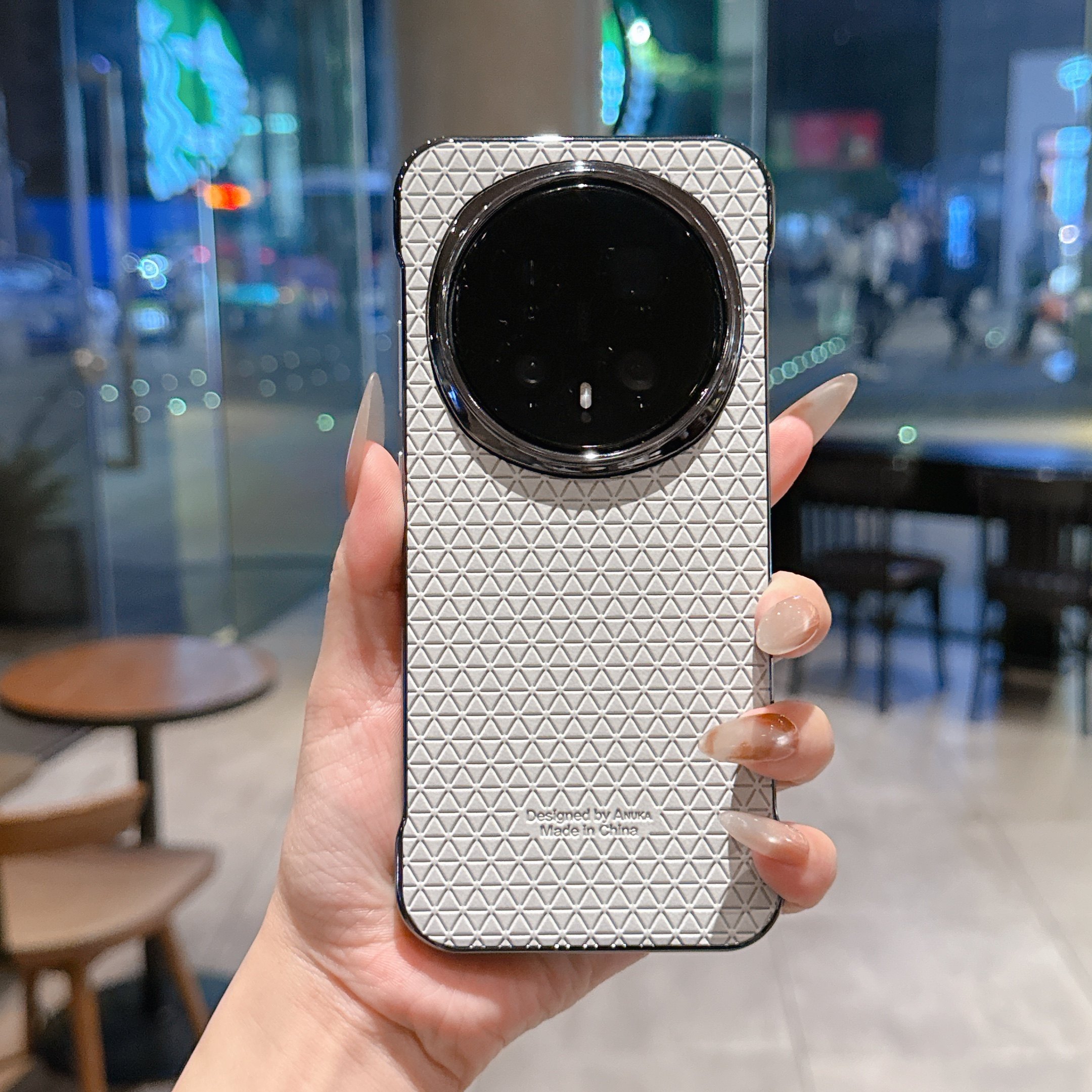 小魔方皮纹适用于荣耀magic8无边框手机壳高级感时尚magic8pro半包散热情侣magic7手机保护套magic7pro