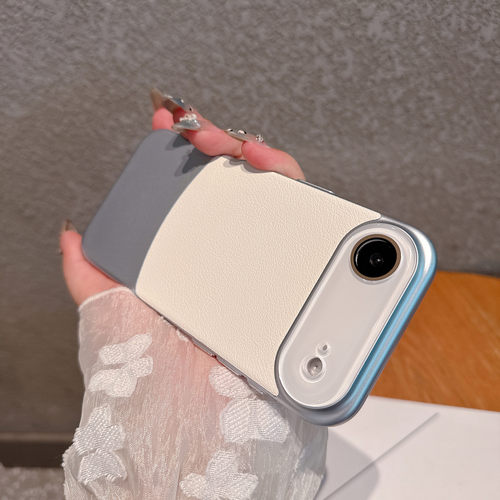 新款适用于iPhone17Air手机壳皮纹苹果17promax磨砂防摔16pro全包镜头高级感15promax情侣时尚14/13外壳12