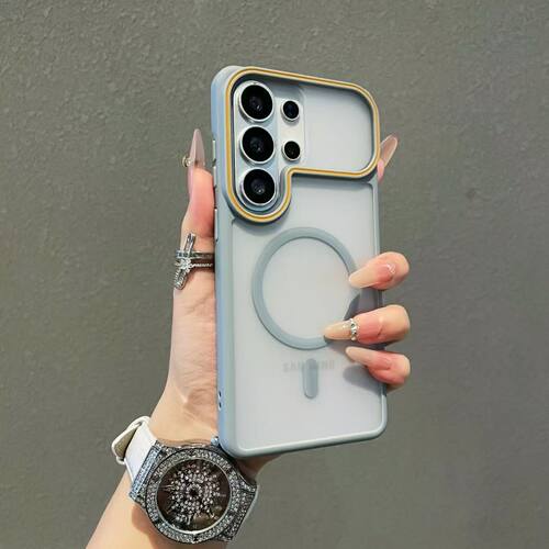 大视窗磁吸磨砂防摔手机壳