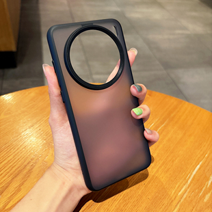 优盾系列适用于vivox200pro手机壳新款高级感vivox200肤感磨砂全包大孔vivox200promini简约时尚男女防摔外壳