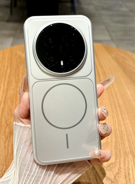 高级感时尚适用于荣耀magic8pro手机壳磁吸充电全包防摔荣耀magic8磨砂肤感创意时尚魔术8情侣手机保护套