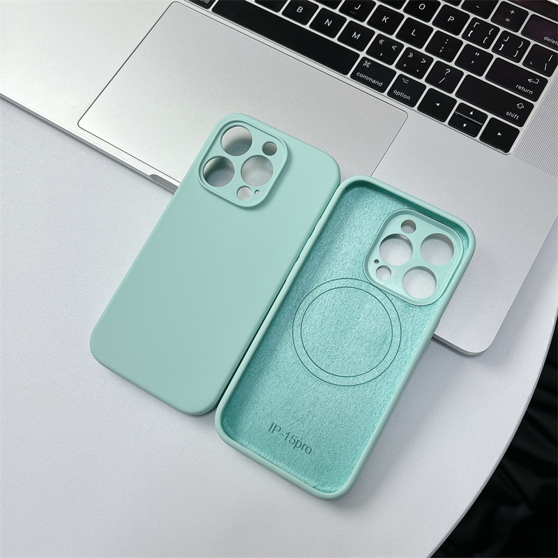 苹果+iPhone16+液态硅胶+磁吸