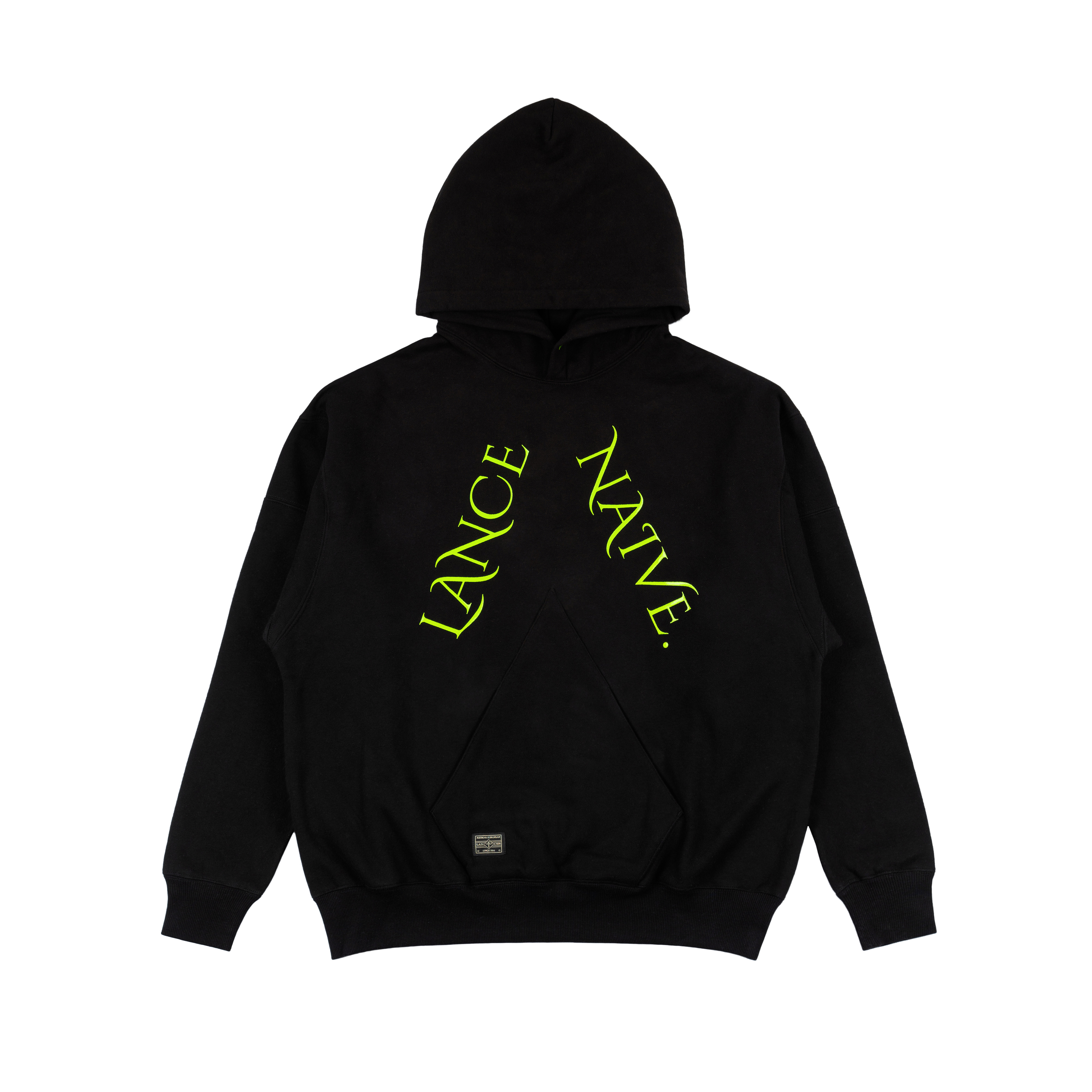 印花宽松加绒落肩卫衣