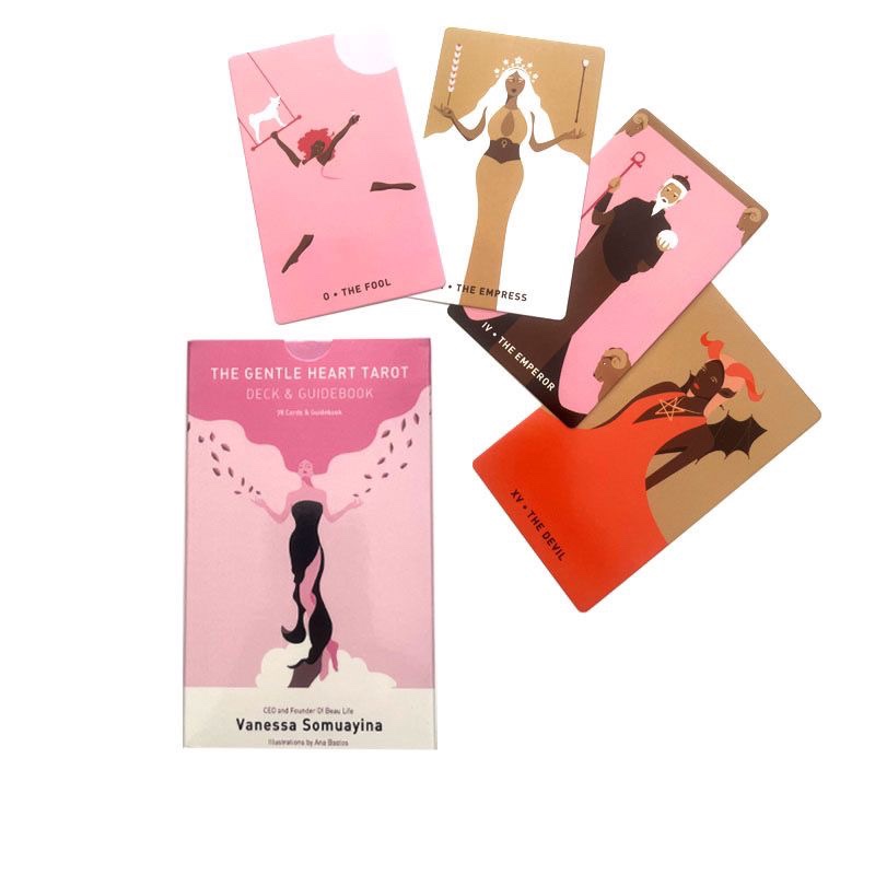 12X7cm 温柔的心卡牌Gentle Heart Tarot 英文牌桌游