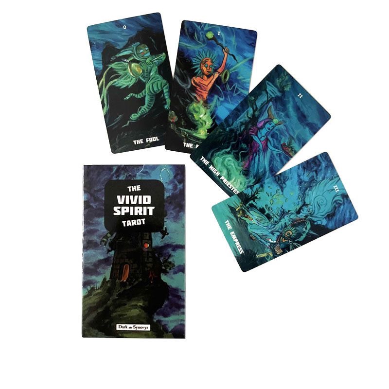 12X7cm 生动的精灵 卡牌The Vivid Spirit tarot deck 桌游