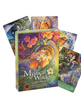 12X8.3cm神秘智慧神谕卡英文版mystical wisdom Oracle Cards