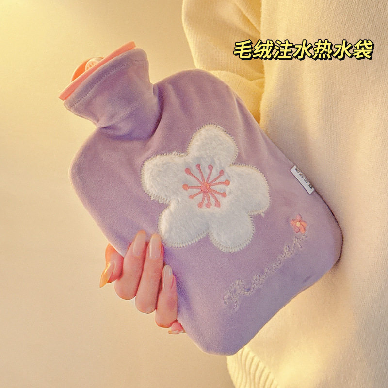 被窝专用大号灌水暖手宝学生女生暖脚注水式暖水袋可爱毛绒热水袋,居家日用,暖手宝,淘宝优惠券,粉丝福利购,淘宝优惠卷