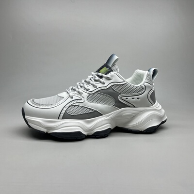 夏季新款老爹鞋男鞋轻便厚底