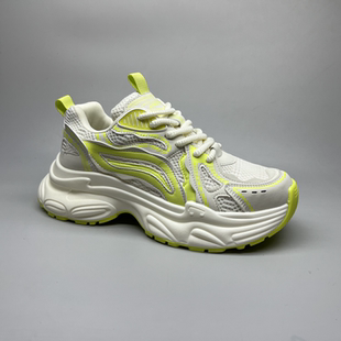 5CM增高鞋稀缺外贸秋季新款透气老爹鞋男鞋厚底百搭运动休闲鞋潮