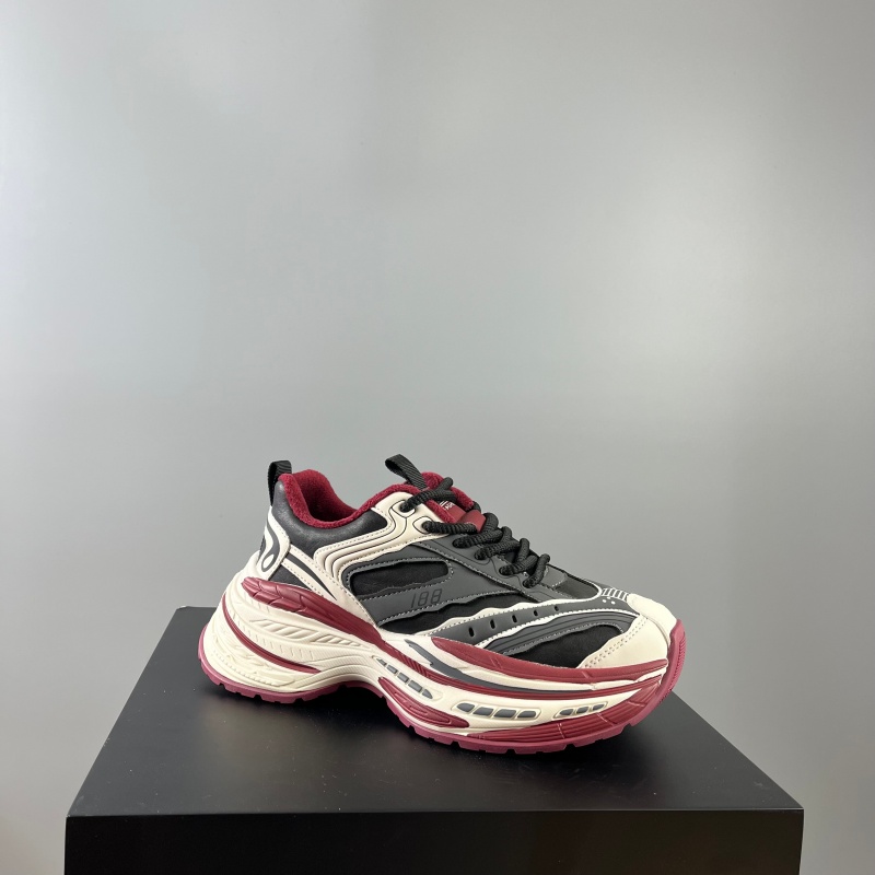 厚底增高2025秋冬季加绒保暖老爹鞋男鞋时尚运动休闲鞋时尚潮鞋