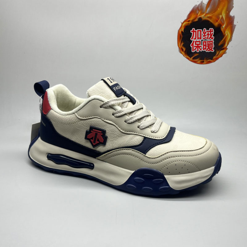 外贸秋冬季新款加绒休闲男鞋
