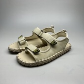 亏本处理鞋 稀缺外贸2025夏季 罗马凉鞋 软底魔术贴松紧凉鞋 新款 男士