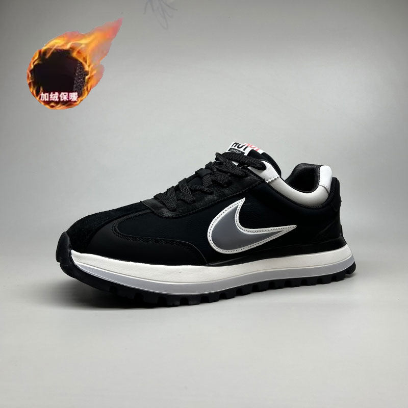 稀缺外贸加绒保暖时尚休闲男鞋秋冬新款百搭阿甘鞋轻便慢跑鞋板鞋