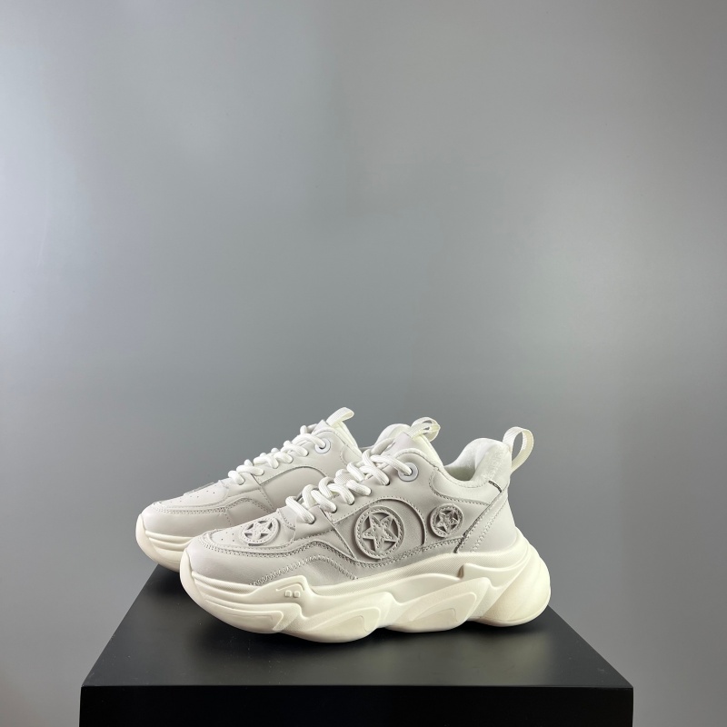 厚底增高真皮秋冬季加绒保暖老爹鞋男鞋时尚运动休闲鞋时尚潮鞋