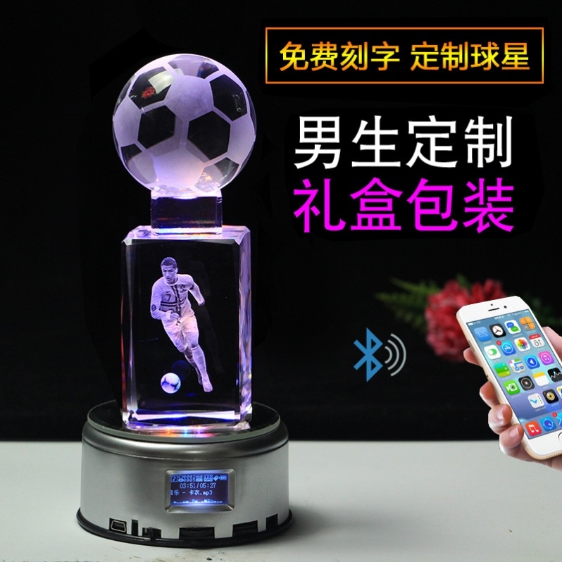 C罗周边生日礼物送男生礼盒装