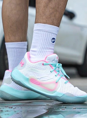 安德玛正品UA Spawn 2男女同款透气灵活稳定篮球运动鞋3022626