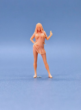 SuperGe1/64白模人偶 赫敏 素模直接上色S808