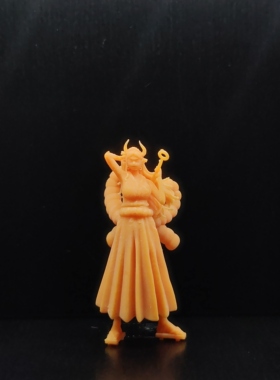 SuperGe1/64白模人偶百兽凯多的女儿大和素模直接上色S428