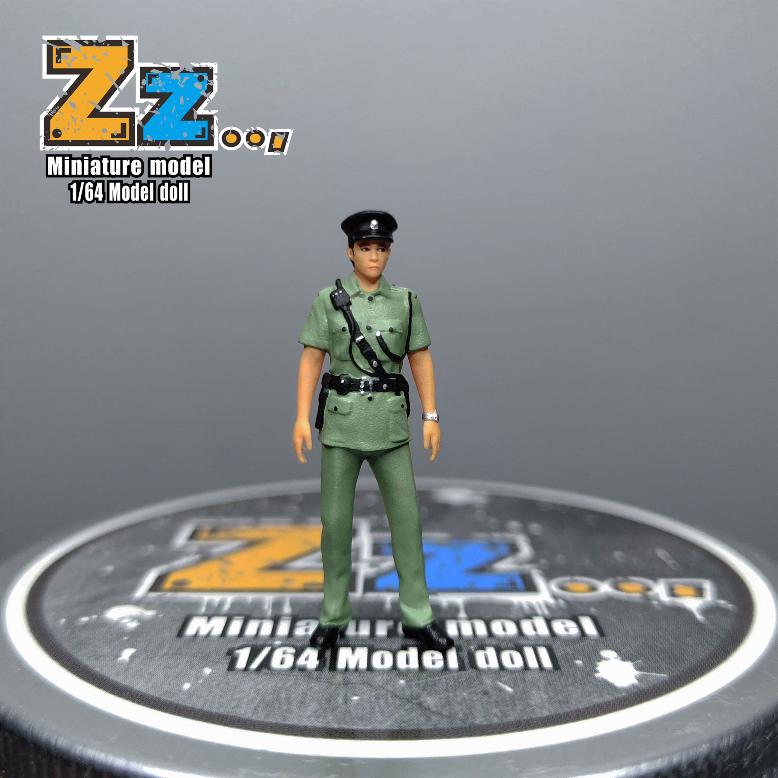 Zz studio 1/64人偶 电影明星 帅气港警 写实系列预购