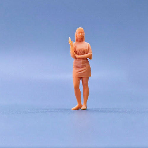 【嗯哼模型】站姿举着手机女孩