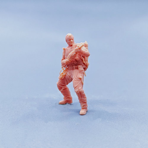 【嗯哼模型】现货1:64人偶1:43微缩白模  捉鬼敢死队皮特 D007