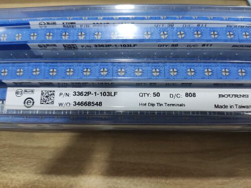 3362P-1-202LF 3362P-2KΩ阻值 BOURNS原装正品精密可调电位器