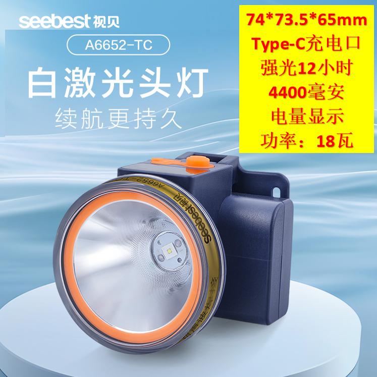 强光视贝LED白激光头灯