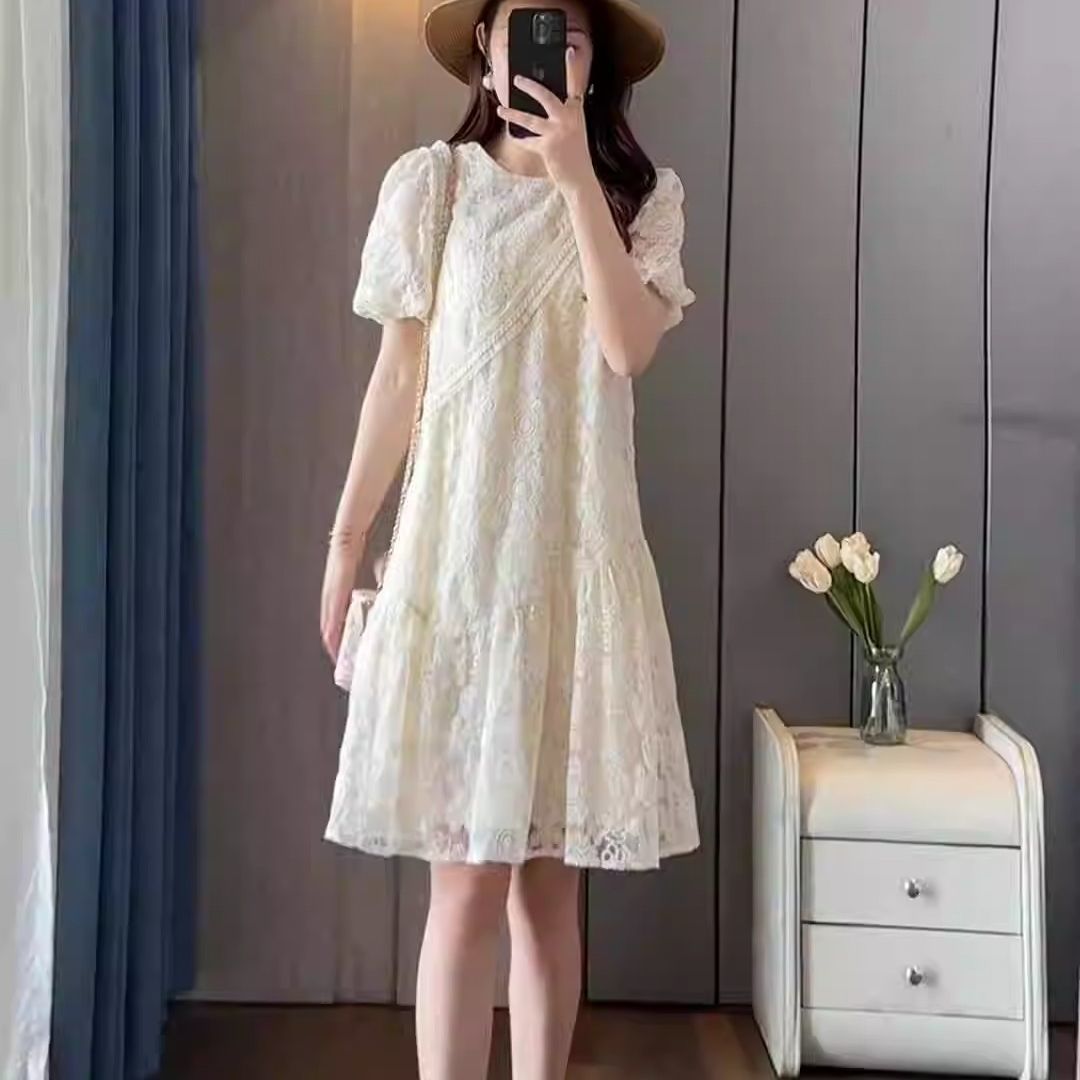 法式高级感小资蕾丝连衣