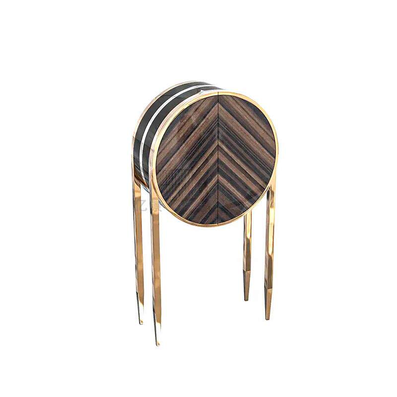 简约实木书柜立柱式存储柜收纳柜