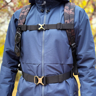 半金属卡扣款背包防滑扣带户外旅行高品质扣具胸扣腰扣双肩包配件