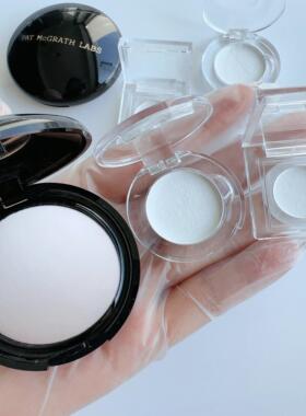 Pat Mcgrath眼下蜜粉饼小样light 定妆眼部提亮泪沟遮黑眼圈泪沟