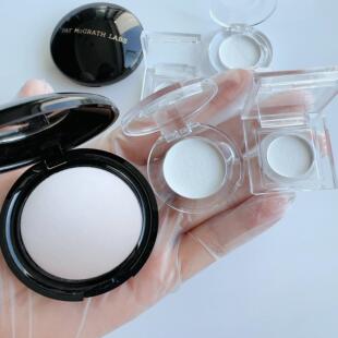 Pat Mcgrath眼下蜜粉饼小样light 定妆眼部提亮泪沟遮黑眼圈泪沟