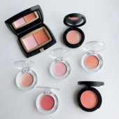 毛戈平柔纱幻颜腮红小样806纯净早樱肉桂蜜桃膨胀色渐变803 804