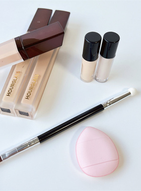 hourglass遮瑕液试色小样提亮黑眼圈斑点痘印brich/cotton/silk